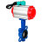 Затвор дисковый поворотный WBV1413E-2W-Fb-H Ду150 Ру16 корпус - чугун GGG50, диск - чугун GGG40, уплотнение - EPDM, с пневмоприводом PA-DA-105 и магнитным переключателем ALS200D в Алматы