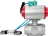 Кран шаровой BV3232P(4pc)-SP-3WL-T-ISO-H Ду10 Ру63 стандартнопроходной L-тип, внутренняя резьба, корпус - нержавеющая сталь 316, PTFE, с пневмоприводом PA-DA-052, пневмораспределителем 4V320-08 AC220V и магнитным переключателем ALS200D в Алматы