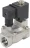 Клапан электромагнитный VS431-NT-NC-220VAC 3/4″ Ду20 Ру16, соленоидный двухходовой, корпус - нержавеющая сталь 304, уплотнение - NBR, резьбовой, нормально-закрытый, пилотный, катушка - 220В в Алматы