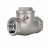 Клапан обратный VCT3131-T 1 1/2 Ду40 Ру16 ZGY резьбовой, поворотный, корпус - нержавеющая сталь CF8/AISI 304, диск - нержавеющая сталь CF8/AISI 304, уплотнение - PTFE в Алматы