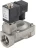 Клапан электромагнитный VS431-NT-NC-220VAC 1″ Ду25 Ру16, соленоидный двухходовой, корпус - нержавеющая сталь 304, уплотнение - NBR, резьбовой, нормально-закрытый, пилотный, катушка - 220В в Алматы
