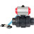 Кран шаровой BV4242E-FP-GRM-ISO Дн100 Ру10 полнопроходной, корпус - НПВХ, шар - НПВХ, уплотнение - EPDM, с пневмоприводом PA-DA-065 и пневмораспределителем 4V320-10 AC220V в Алматы