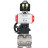 Кран шаровой BV3232P(3pc)-FP-SW-ISO-H Ду65 Ру63 полнопроходной, корпус - нержавеющая сталь SS316, под приварку, с пневмоприводом PA-DA-105, БКВ APL-510N EX, ручным дублером MON2-450-T28-ISO в Алматы