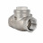 Клапан обратный VCT3131-T 2 1/2 Ду65 Ру16 ZGY резьбовой, поворотный, корпус - нержавеющая сталь CF8/AISI 304, диск - нержавеющая сталь CF8/AISI 304, уплотнение - PTFE в Алматы