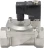Клапан электромагнитный VS431-NT-NC-220VAC 1 1/2″ Ду40 Ру16, соленоидный двухходовой, корпус - нержавеющая сталь 304, уплотнение - NBR, резьбовой, нормально-закрытый, пилотный, катушка - 220В в Алматы
