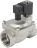 Клапан электромагнитный VS431-NT-NC-220VAC 1 1/2″ Ду40 Ру16, соленоидный двухходовой, корпус - нержавеющая сталь 304, уплотнение - NBR, резьбовой, нормально-закрытый, пилотный, катушка - 220В в Алматы