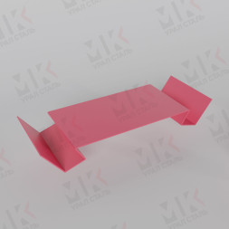 Планка угла внутреннего сложного 2000 мм 0,45 мм Print Elite Cherry Wood TwinColor