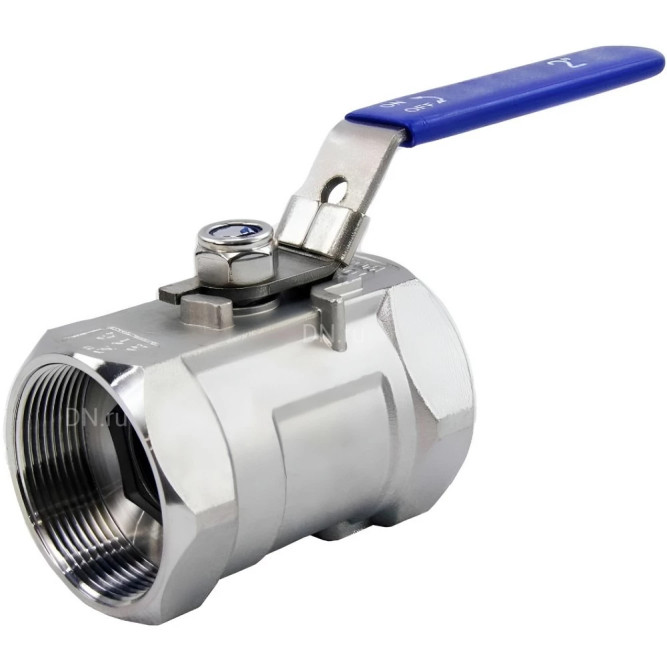 Кран шаровой BV3232P-SP-T-H 1/2″ Ду15 Ру63 WDVF неполнопроходной, резьбовой, корпус - нержавеющая сталь AISI 316, уплотнение - PTFE, с рукояткой в Алматы