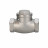 Клапан обратный VCT3232-T 1 1/2 Ду40 Ру16 ZGY резьбовой, поворотный, корпус - нержавеющая сталь CF8М/AISI 316, диск - нержавеющая сталь CF8М/AISI 316, уплотнение - PTFE в Алматы