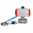 Кран шаровой BV3232P(4pc)-SP-3WT-T-ISO-H WDVF Ду25 Ру63 стандартнопроходной, 3-ходовой Т-тип, внутренняя резьба, корпус - нержавеющая сталь AISI 316, уплотнение - PTFE, с пневмоприводом PA-DA-065 и пневмораспределителем 4V320-08 AC220V в Алматы