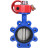 Затвор дисковый поворотный WBV1631E-2W-Fb-H Ду125 Ру16 LUG межфланцевый, корпус - чугун QT450, диск - нержавеющая сталь AISI 304, уплотнение - EPDM, с редуктором HGBF RQN1-180Z в Алматы