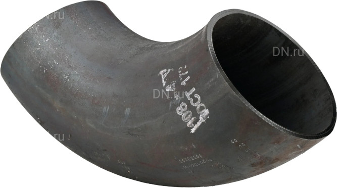 Отвод бесшовный крутоизогнутый 90° Св-Св-Ст20 5″ Ду125 Ру40 ГОСТ 17375-2001 исполнение 2, наружный диаметр - 133мм, толщина стенки - 4мм, корпус - сталь 20, присоединение - под приварку в Алматы
