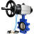 Затвор дисковый поворотный WBV1616E-2W-Fb-H Ду125 Ру16 LUG корпус - чугун QT450, диск - чугун QT450, уплотнение - EPDM, с пневмоприводом PA-DA-105-1 и пневмораспределителем 4V320-10 AC220V в Алматы