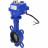 Затвор дисковый поворотный WBV1432E-2W-Fb-H Ду50 Ру16, корпус - чугун GGG50, диск - нержавеющая сталь 316L, уплотнение - EPDM, с электроприводом QT-N-003EM-O1-12VDC-У1 blue 12В в Алматы
