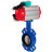 Затвор дисковый поворотный WBV1432E-2W-Fb-H Ду65 Ру16 корпус - чугун GGG50, диск - нержавеющая сталь 316L, уплотнение - EPDM, с пневмоприводом PA-DA-065, пневмораспределителем 4M310-08 AC220V и магнитным переключателем ALS200D в Алматы