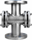 Стекло смотровое SG2-35S-F тип В ГОСТ 21836-2021 Ду200 Ру16 нержавеющая сталь, фланцевое