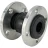 Компенсатор резиновый CR-E25-F Ду250 Ру10, резиновая вставка (корпус) - EPDM, тип присоединения - фланцевый, материал фланцев - сталь углеродистая оцинкованная в Алматы