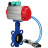 Затвор дисковый поворотный WBV1413E-2W-Fb-H Ду50 Ру16, корпус - чугун GGG50, диск - чугун GGG40, уплотнение - EPDM, с пневмоприводом PA-SA-083, пневмораспределителем 4V320-10 AC220V и магнитным переключателем ALS200D в Алматы