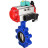 Затвор дисковый поворотный WBV1616N-2W-Fb-H Ду125 Ру16 LUG корпус - чугун QT450, диск - чугун QT450, уплотнение - NBR, с пневмоприводом PA-DA-105, пневмораспределителем 4M310-08 DC24V и магнитным переключателем ALS200D в Алматы