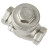 Клапан обратный VC3232P-T 1/2″ Ду15 Ру16 муфтовый, поворотный, корпус - нержавеющая сталь, диск - нержавеющая сталь, уплотнение - PTFE в Алматы
