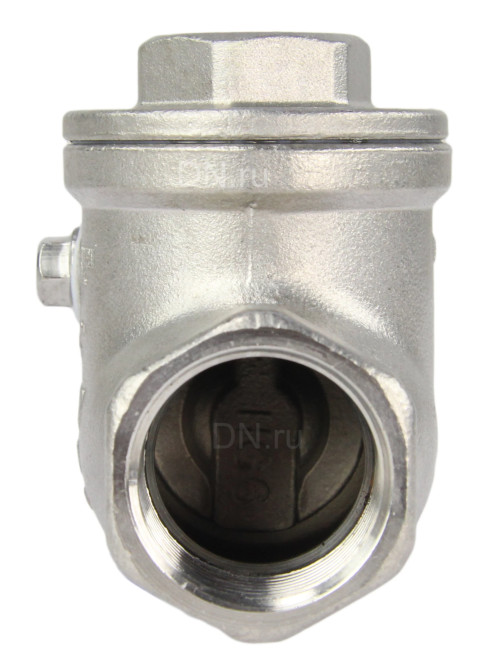 Клапан обратный VC3232P-T 3/4″ Ду20 Ру16 муфтовый, поворотный, корпус - нержавеющая сталь, диск - нержавеющая сталь, уплотнение - PTFE в Алматы