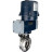 Затвор дисковый поворотный WBV3131E-2W-W-H Ду50 Ру10 под приварку, корпус - пищевая нерж. сталь AISI 304, диск - нерж. сталь AISI 304, уплотнение - EPDM, с электроприводом четвертьоборотным QTSA-N-003EM-O0-220VAC с пружинным возвратом в Алматы