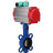 Затвор дисковый поворотный WBV1413E-2W-Fb-H Ду40 Ру16, корпус - чугун GGG50, диск - чугун GGG40, уплотнение - EPDM, с пневмоприводом PA-SA-083 и магнитным переключателем ALS200D в Алматы