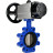Затвор дисковый поворотный WBV1616E-2W-Fb-H Ду125 Ру16 LUG корпус - чугун QT450, диск - чугун QT450, уплотнение - EPDM, с пневмоприводом PA-DA-105-1 и пневмораспределителем 4M310-08 AC220V в Алматы