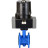 Затвор дисковый поворотный WBV1331E-2W-F-H Ду100 Ру16 фланцевый, корпус - чугун GGG40, диск - нержавеющая сталь 304, уплотнение - EPDM, с электроприводом четвертьоборотным QTSA-N-014EM-O0-220VAC с пружинным возвратом в Алматы