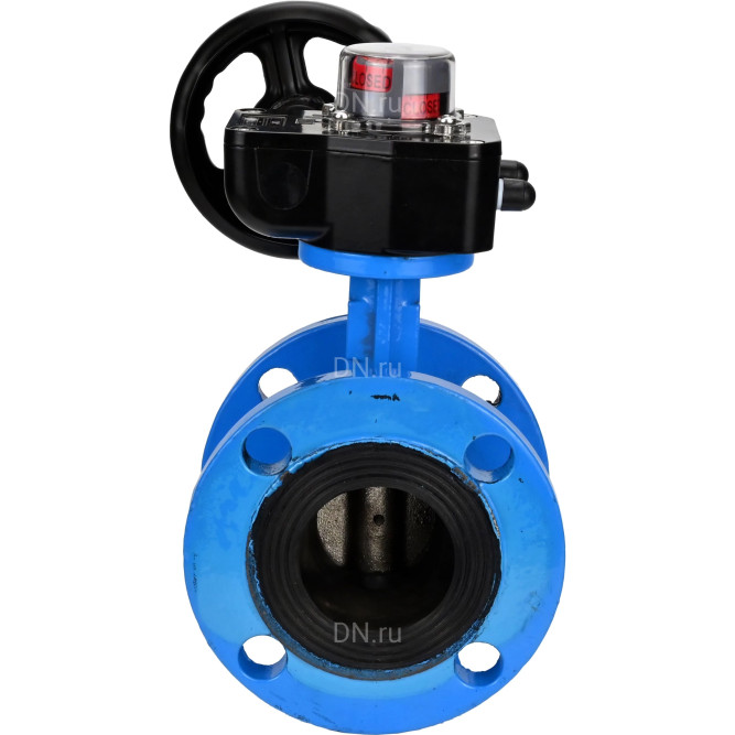 Затвор дисковый поворотный WBV1313E-2W-F-H Ду150 Ру16 фланцевый, корпус - чугун GGG40, диск - чугун GGG40, уплотнение - EPDM, с редуктором HGB RQN2-320Z в Алматы