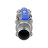 Кран шаровой BV3131P(3pc)-FP-W-ISO-H LONG Ду65 Ру25 полнопроходной, трехсоставной, корпус - нержавеющая сталь 304, уплотнение - PTFE, под приварку, с рукояткой в Алматы