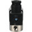Клапан электромагнитный VS331-VT-NC-24VDC 1/4″ Ду8 Ру10, соленоидный двухходовой, корпус - нержавеющая сталь 304, уплотнение - Viton, резьбовой, нормально-закрытый, прямого действия, катушка - 24В в Алматы