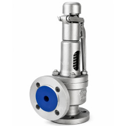 Клапан предохранительный пружинный VR3430M-F Ду250/300 Ру40 полноподъемный, фланцевый, крышка - открытая, корпус - сталь WCB, диск - нержавеющая сталь 20Х13, уплотнение - металл, с настройкой 20-25бар