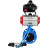 Затвор дисковый поворотный WBV1313E-2W-F-H Ду125 Ру16 фланцевый, корпус - чугун GGG40, диск - чугун GGG40, уплотнение - EPDM, с пневмоприводом PA-DA-130, пневмораспределителем 4V320-10 AC220V и БКВ APL-410N EX в Алматы