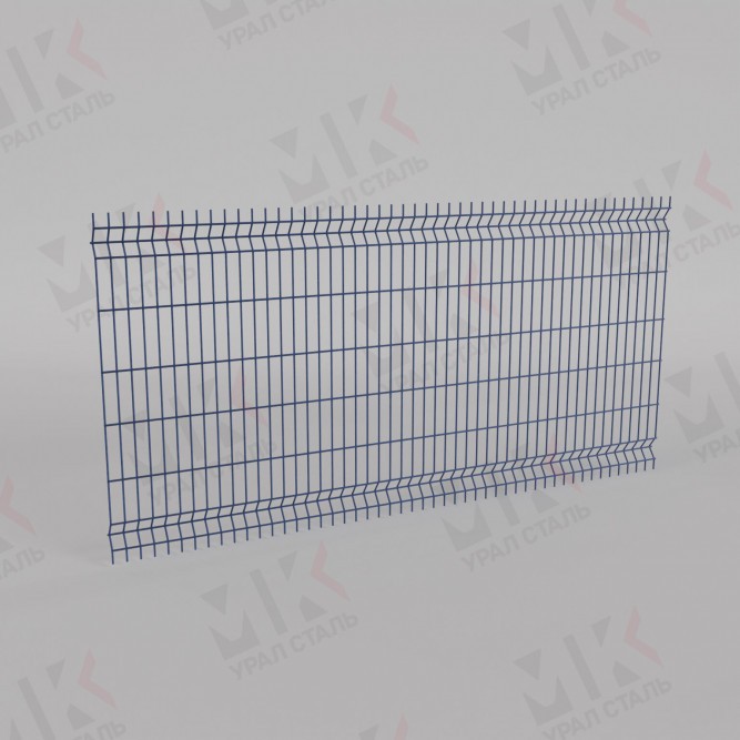 3д сетка для забора 1730х2500х3\4 секция RAL 5005 в Алматы
