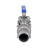 Кран шаровой BV3131P(3pc)-FP-W-ISO-H LONG Ду125 Ру16 полнопроходной, трехсоставной, корпус - нержавеющая сталь 304, уплотнение - PTFE, под приварку, с рукояткой в Алматы