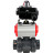 Кран шаровой BV4242E-FP-GRM-ISO Дн15 Ру10 полнопроходной, корпус - НПВХ, шар - НПВХ, уплотнение - EPDM, с пневмоприводом PA-DA-052 и БКВ APL-410N EX в Алматы