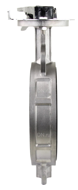 Затвор дисковый поворотный WBV3232N-2W-Fb-H Ду200 Ру16 межфланцевый, корпус - нержавеющая сталь 316L, диск - нержавеющая сталь 316L, уплотнение - NBR, с рукояткой, квадрат 17х17, F10 в Алматы