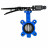 Затвор дисковый поворотный WBV1631E-2W-Fb-H Ду150 Ру16 LUG межфланцевый, корпус - чугун QT450, диск - нержавеющая сталь AISI 304, уплотнение - EPDM, с рукояткой и двумя концевыми датчиками LS-103 250В в Алматы