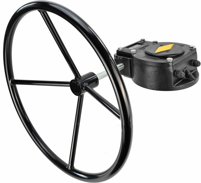 Редуктор четвертьоборотный HARC RQN1-1620Z-T38 корпус - высокопрочный чугун EN-GJS-450-10/ВЧ45 в Алматы