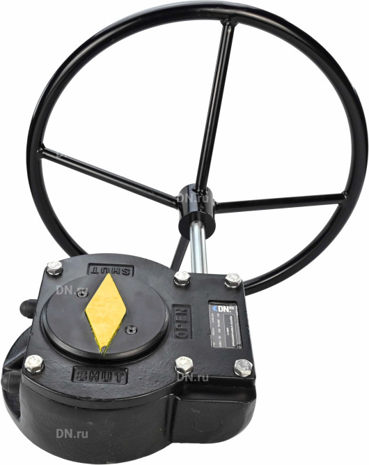 Редуктор четвертьоборотный HARC RQN1-1620Z-T38 корпус - высокопрочный чугун EN-GJS-450-10/ВЧ45 в Алматы