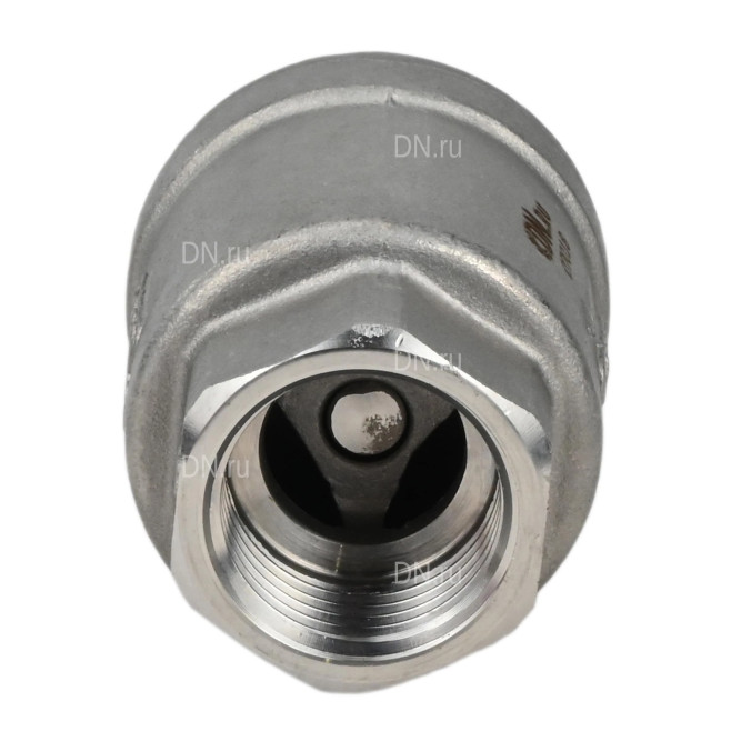 Клапан обратный VCS3232P-T 3/4″ Ду20 Ру16 резьбовой, пружинный, корпус - нержавеющая сталь 316, диск - нержавеющая сталь 316, уплотнение - металл в Алматы