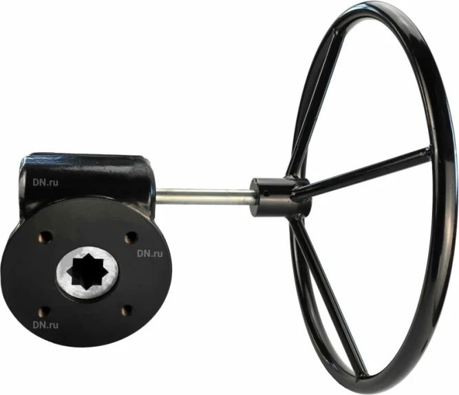 Редуктор четвертьоборотный HARC RQN2-2640Z-T55 корпус - высокопрочный чугун EN-GJS-450-10/ВЧ45 в Алматы