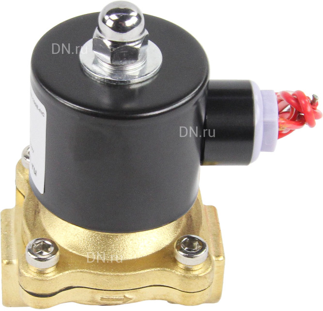 Клапан электромагнитный VS100-NT-NC-24VAC 3/8″ Ду10 Ру10 прямого действия двухходовой, корпус - латунь, присоединение - внутренняя резьба, уплотнение - NBR, нормально-закрытый, катушка - 24 В AC в Алматы