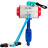 Затвор дисковый поворотный WBV1432E-2W-Fb-H Ду65 Ру16 корпус - чугун GGG50, диск - нержавеющая сталь 316L, уплотнение - EPDM, с пневмоприводом PA-DA-065, пневмораспределителем 4V320-08 AC220V и магнитным переключателем ALS200D в Алматы