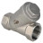 Клапан обратный VCSY3131P-T 2″ Ду50 Ру40 Y-образный, резьбовой, пружинный, корпус - нержавеющая сталь 304, диск - нержавеющая сталь 304, уплотнение - PTFE в Алматы
