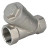 Клапан обратный VCSY3131P-T 2″ Ду50 Ру40 Y-образный, резьбовой, пружинный, корпус - нержавеющая сталь 304, диск - нержавеющая сталь 304, уплотнение - PTFE в Алматы