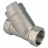 Клапан обратный VCSY3131P-T 2″ Ду50 Ру40 Y-образный, резьбовой, пружинный, корпус - нержавеющая сталь 304, диск - нержавеющая сталь 304, уплотнение - PTFE в Алматы
