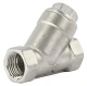 Фильтр сетчатый FMY3232P-T 1/2″ Ду15 Ру16, Y-образный, корпус - нержавеющая сталь 316, резьбовой