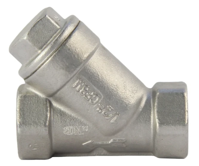 Фильтр сетчатый FMY3232P-T 1/2″ Ду15 Ру16, Y-образный, корпус - нержавеющая сталь 316, резьбовой в Алматы